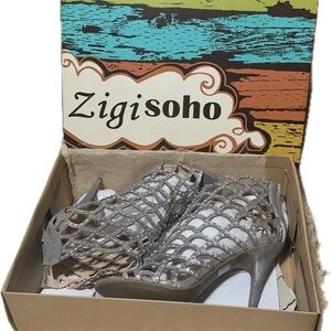 Zigi Soho Women's Metallic Heeled Sandals